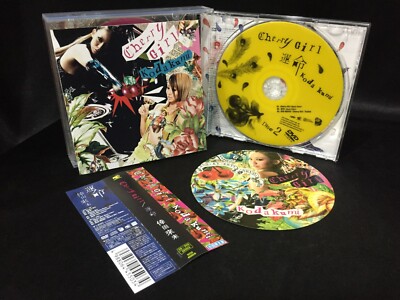 Koda Kumi Cherry Girl / Unmei Single OBI CD DVD + STICKER (Rhythm