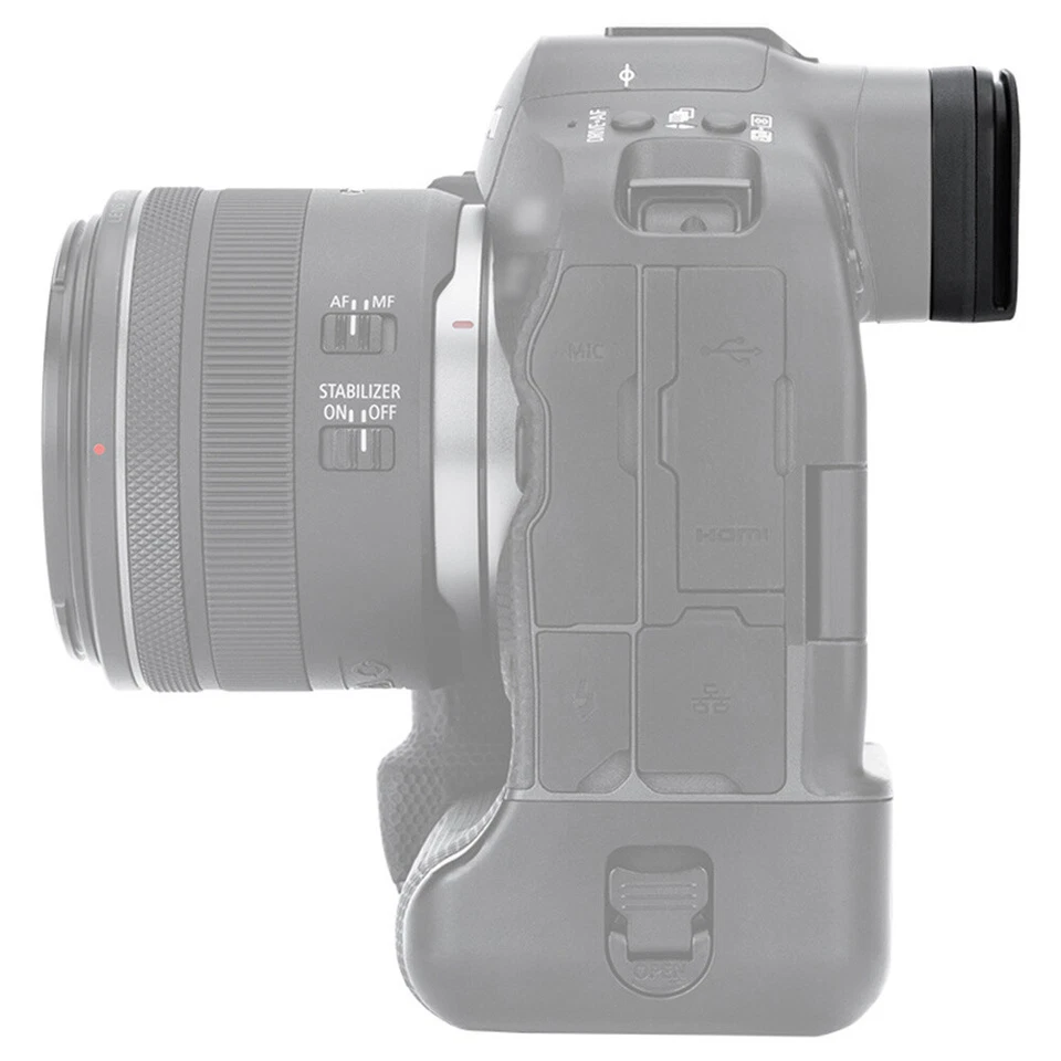 JJC Eyecup Eyepiece Viewfinder for Canon EOS R3 Replace EC-ERH Eye cup - Image 2 of 4