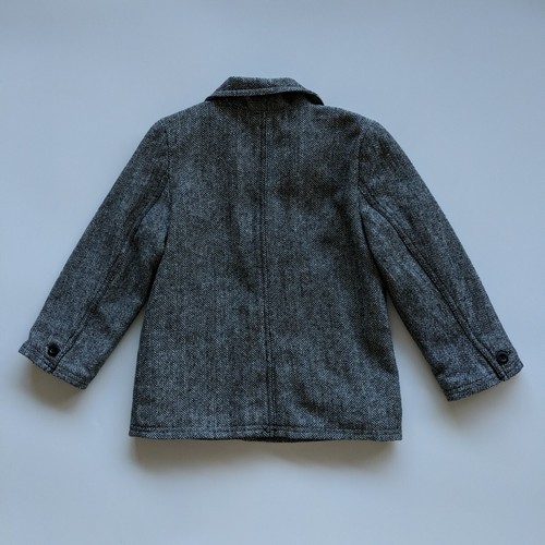 Crazy 8 Blazer Jacket Button Up Boys Size 4 Holiday Black White Tweed Sport Coat - Picture 2 of 14