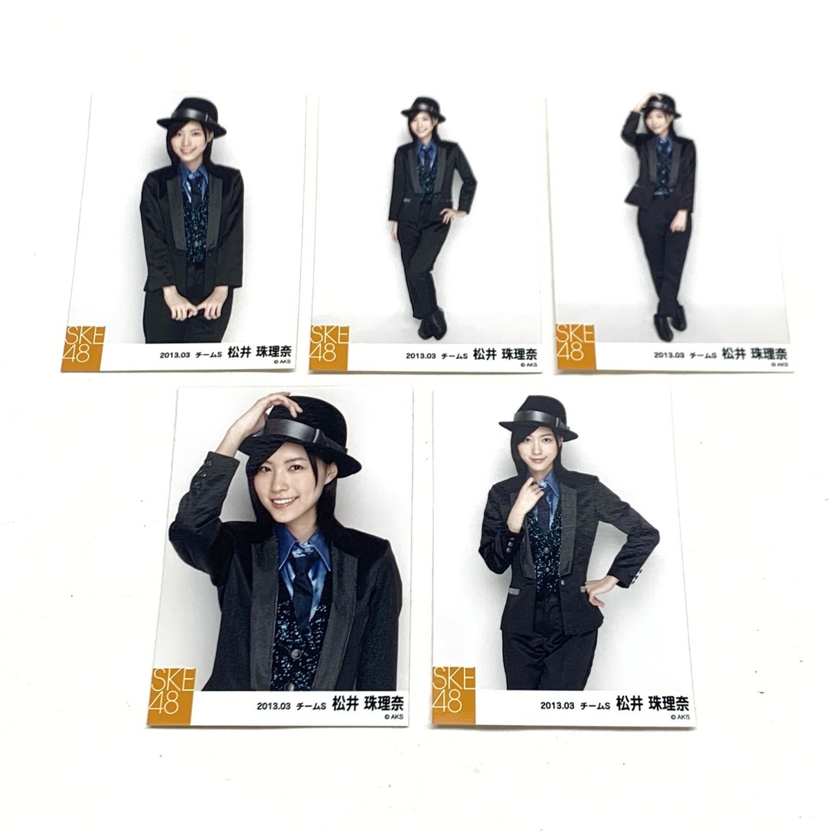 SKE48 AKB48 Jurina Matsui Official 5 Set Photo Jpop Japanese