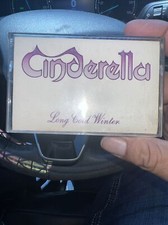 Cinderella Long Cold Winter Cassette Tape 1988 Rock Metal