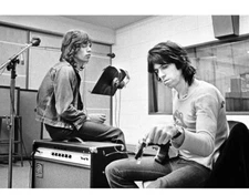 The Rolling Stones Band, Mick Jagger And Keith Richards 4x6 Picture Celebrity