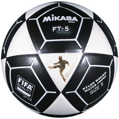Mikasa Goal Master Size 5 FT5A Official Footvolley Soccer Ball Black / White NEW