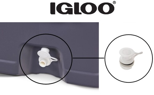 Igloo Replacement Triple Snap Drain Plug 24010 - Picture 5 of 7