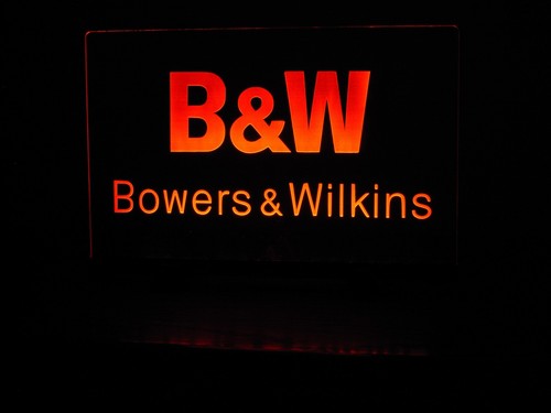 B&W ETCHED ACRYLIC LED SIGN - Picture 2 of 7
