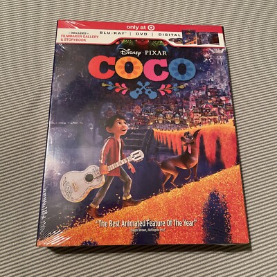 Coco [Blu-ray](中古品) Coco (Blu-Ray/DVD/Digital) Target Exclusive w/ Filmmaker Gallery