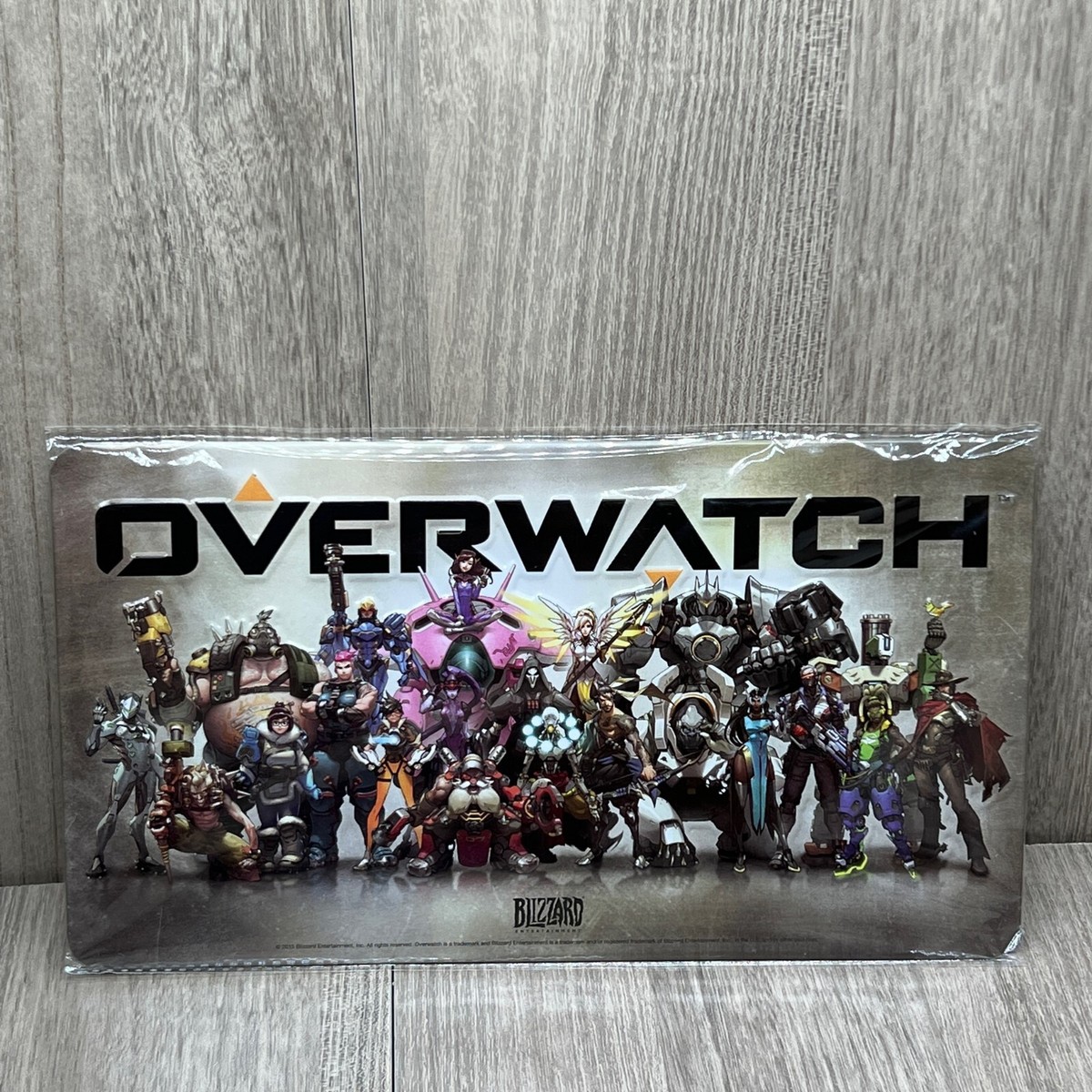 OVERWATCH GWP Blizzard Entertainment Art License Metal Plate