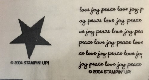 2004 Stampin' Up! 8 pc Mini Messages Two Step Wood Mounted Stamp Set NEW - Picture 6 of 9