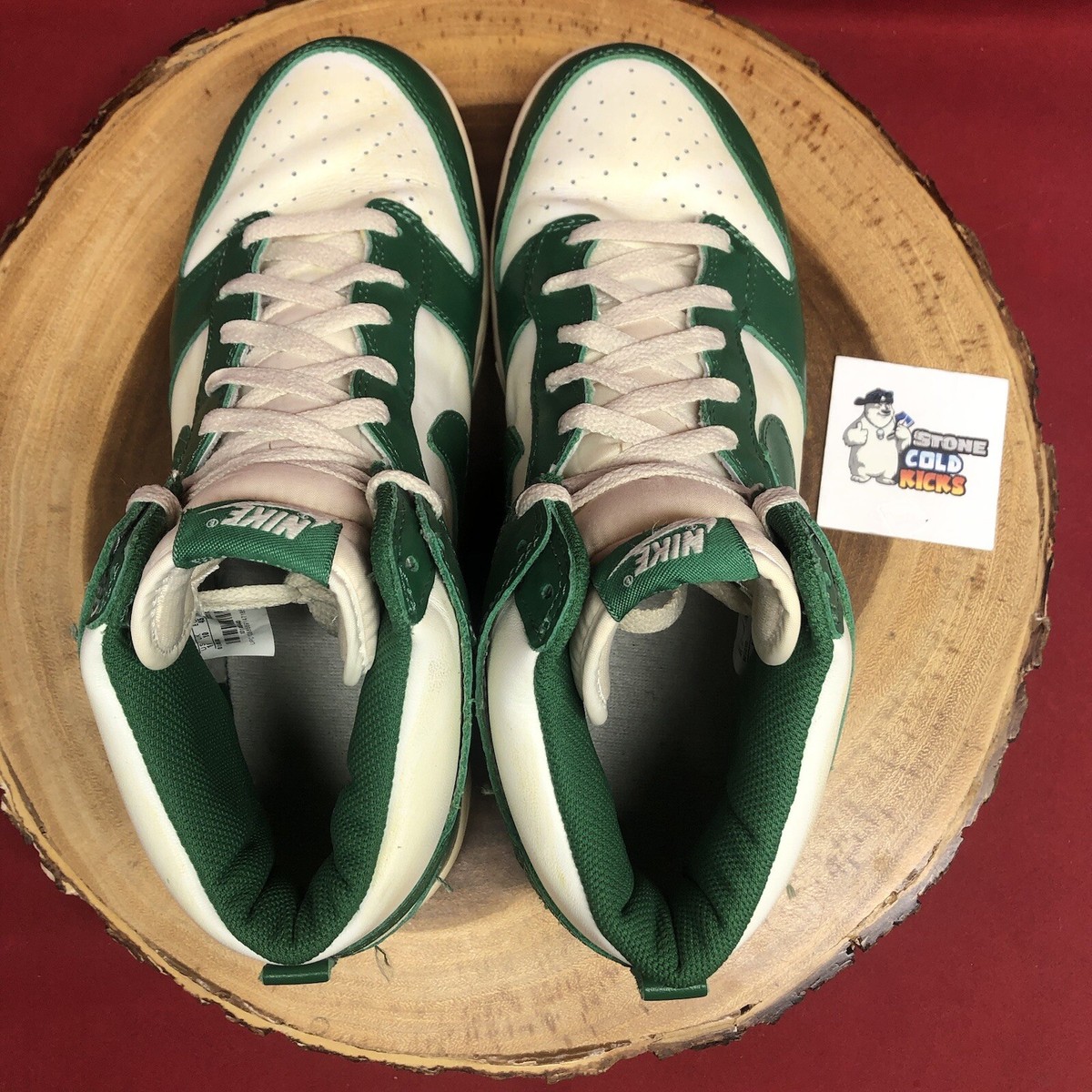 Nike Dunk High 2008 Pack Vntg Pine Green 318850-131 Size 11 Nike Dunk High 2008 Pack Vntg Pine Green 318850-131 Size 11