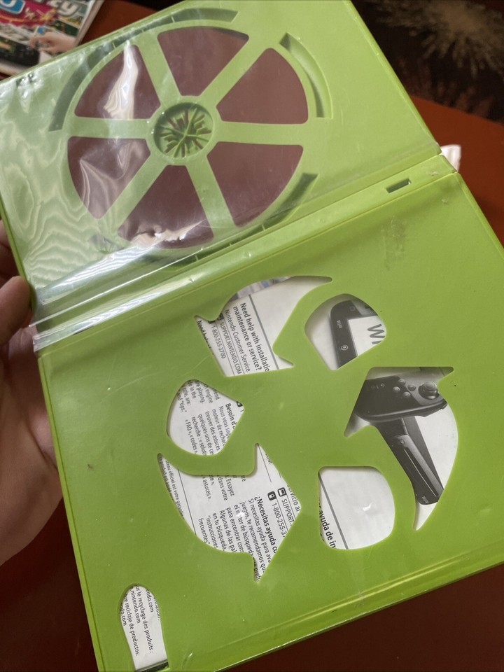 Wii U Cover Art And Manual Lot Wii Party U New Super Luigi Nintendo