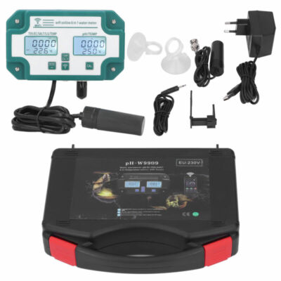 6 in 1 Water Quality Tester Wireless Remote Monitoring PH SG EC Multiparameter