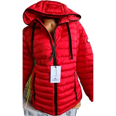 Alpenblitz Damen Parka Steppjacke Herbst Winterjacke Kapuze 38–48