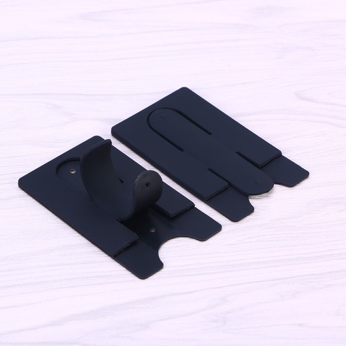 3 Pcs Mobile Phone Holder Silicone Wallet Cell Adhesive Card Holders Id - Photo 5 sur 12