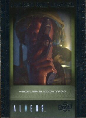 Aliens 2018 Locked And Loaded Chase Card ABA-6 Heckler & Koch VP70