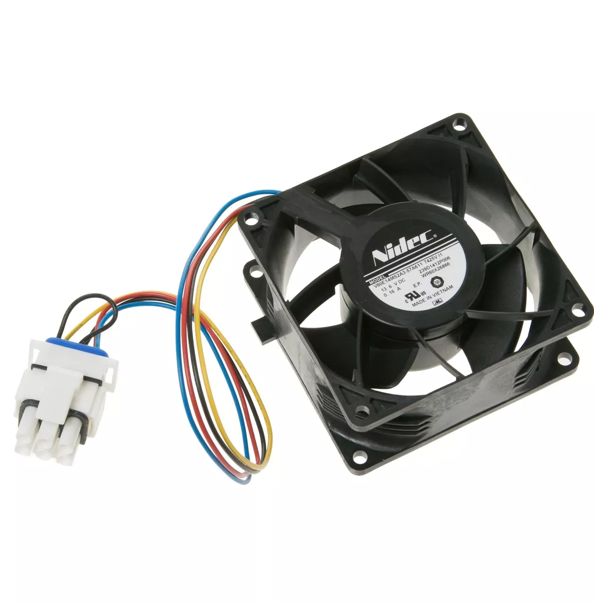GE Appliances Refrigerator Evaporator Fan Motor WR60X26866