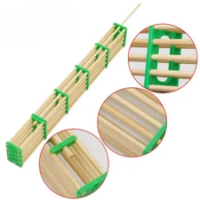 Beekeeping Lengthened Bamboo Queen Bee Cages King Bees Isolation Transport Cages