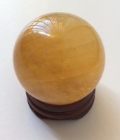 Natural Citrine Crystal Sphere Ball 1.4, New, Free Shipping on sale Natural Citrine Crystal Sphere Ball 1.4, New, Free Shipping on sale
