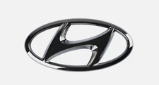 Oem Front Grill H Logo Black Emblem 1p 86300n9100 For Hyundai Tucson 22-24