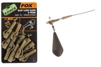 Fox Edges Silk Lead Clips & Pegs Size 10 CAC479 KarpfenzubehöR