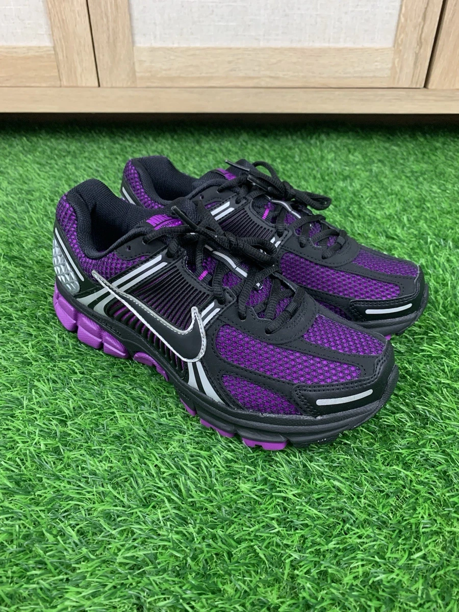 Nike Men's Air Zoom Vomero 5 Black Vivid Purple for Sale