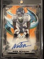 2024 Topps Inception Rookie Auto Orange 11/50 Nate Wiggins #RA-NW Auto