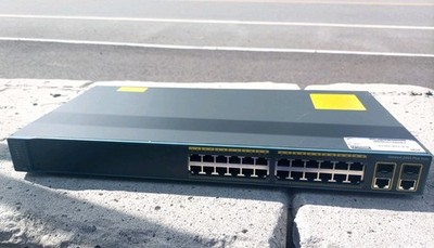 Cisco Catalyst 2960 Plus Series WS-C2960+24TC-L 24-Port 10/100 Switch