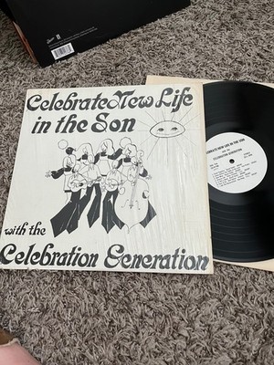 CELEBRATION GENERATION CELEBRATE NEW LIFE IN THE SUN LP XIAN FOLK ROCK PRIVATE