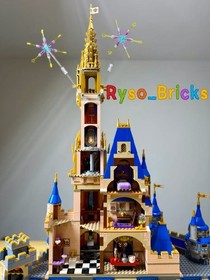 LEGO 43222 Disney Castle Used  with  Instructions Disassembled by Build Steps