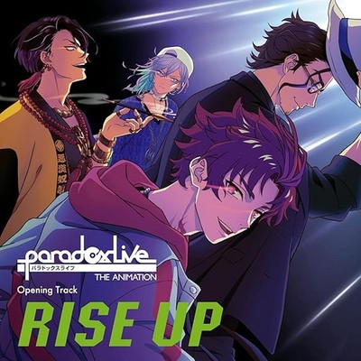 CD Paradox Live THE ANIMATION Opening Track ''RISE UP'' Japan Music (1 CD) Sin JP