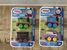 Thomas  Friends Thomas  Kana and Percy  Diesel Push Along Engines Lot of 4