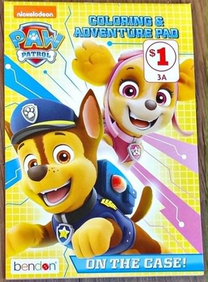 Nickelodeon Paw Patrol Coloring & Activity Book On the Case! 8''x5'' pad