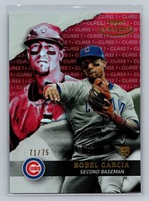 2020 Topps Gold Label #21 Robel Garcia Class 1 Red #/75