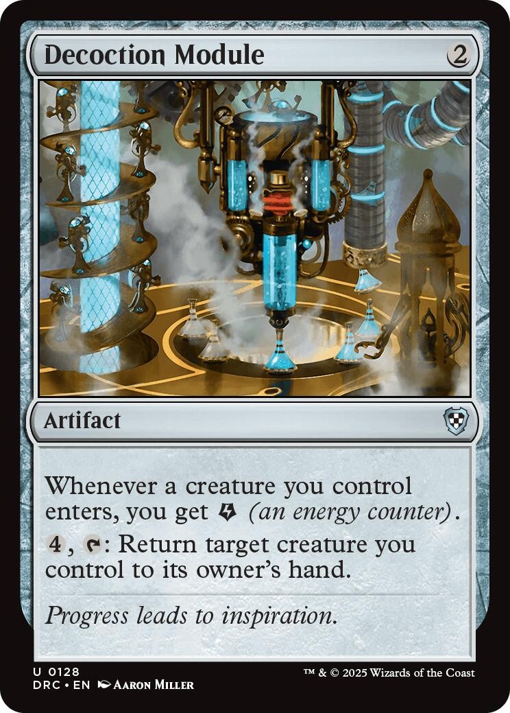 Decoction Module Commander: Aetherdrift 128