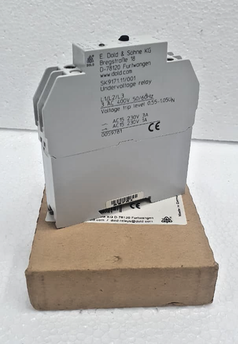 DOLD 0059781 sous-Tension Relais, Sk9171.11/001 3AC400V - Photo 2 sur 7