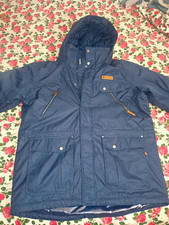 Columbia Men's Parka Winter Coat Size XL Blue