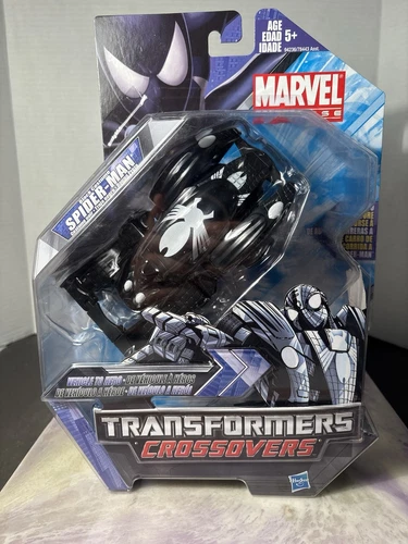Marvel Transformers Crossovers Black Costume SPIDER-MAN Race Car Symbiote 2009