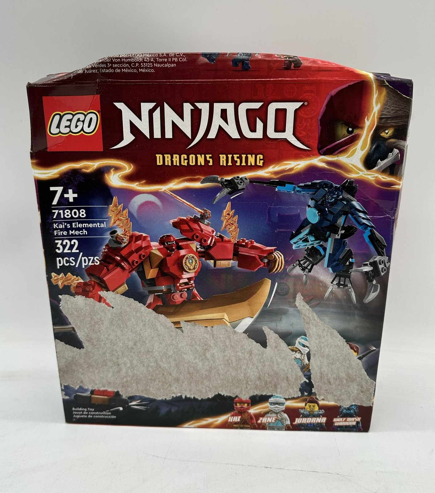 W/kai & Zane Minifigs 71808