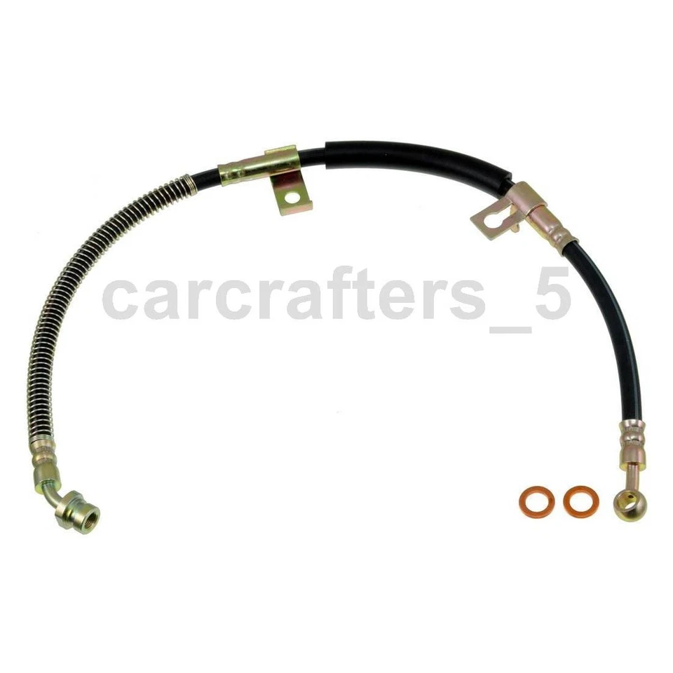 2 mangueras hidráulicas de freno delantero para Kia Sorento 2003 2004 2005 3,5 L Foto 3 de 4