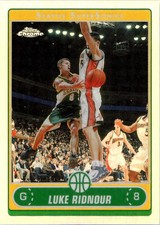 2006-07 Topps Chrome #93 Luke Ridnour Refractors SONICS