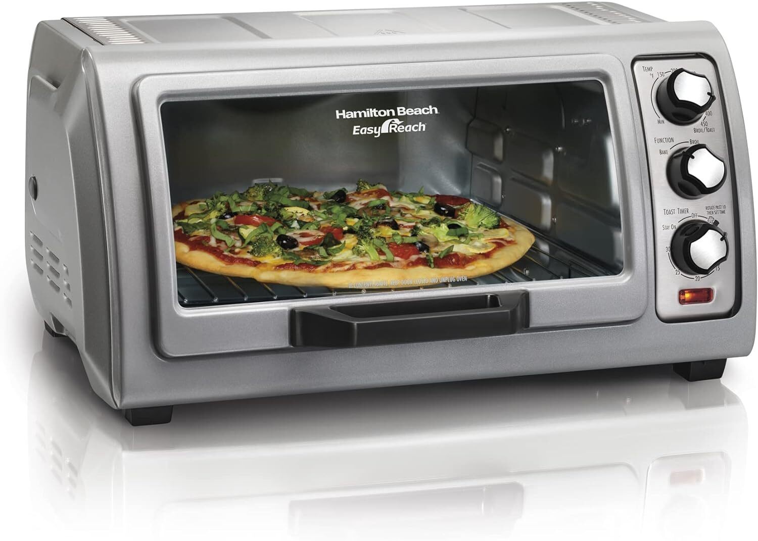 6 Slice Countertop Toaster Oven Broil Toast