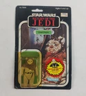 Vtg Star Wars ROTJ Chief Chirpa Action Figure Card Back 1984 MOC Kenner