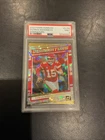 2020 Panini Donruss Patrick Mahomes II Dominators PSA 9 Mint