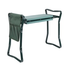 2-in-1 Garden Kneeler & Seat Folding Bench EVA Foam Pad Green - New Box