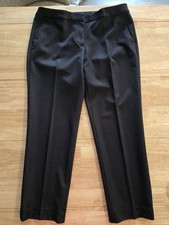 Tahari Size 4 Black Charcoal Gray Dress Suit Pants