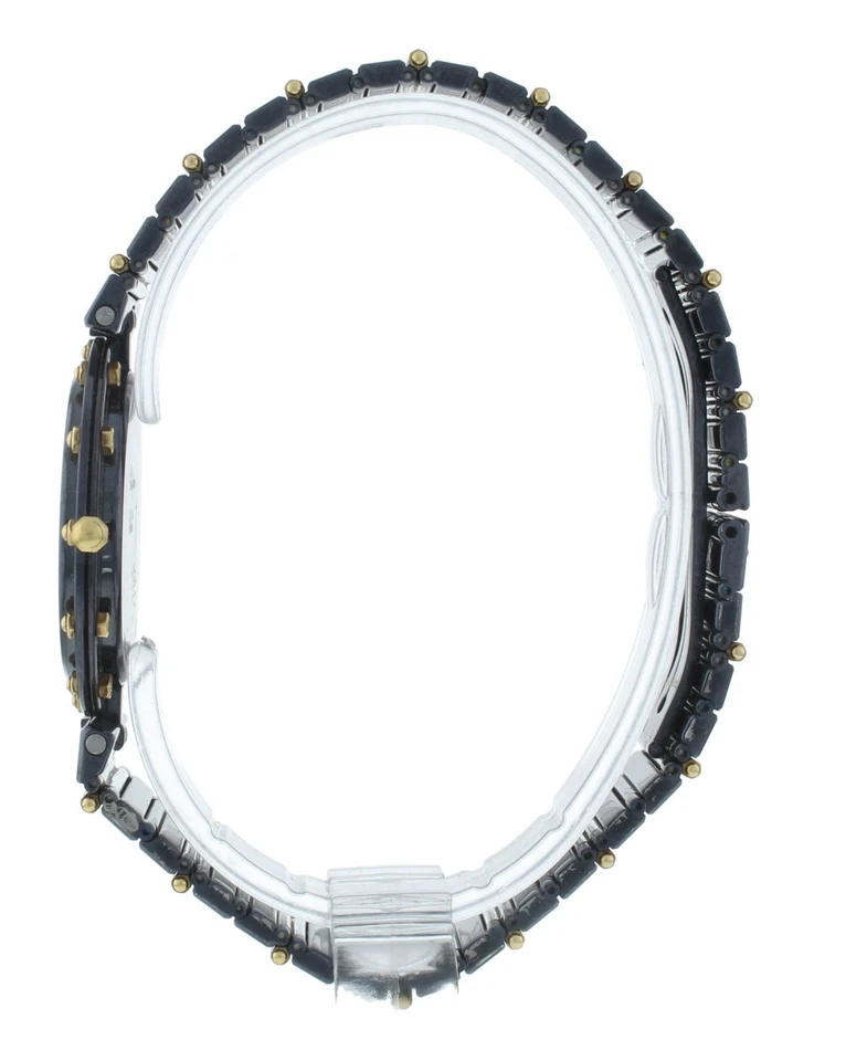 Reloj Corum Clipper Club 32 mm cuarzo acero y oro amarillo 18k para dama 934.25.31V36 Foto 4 de 4