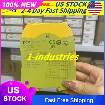 Brand New Pilz 750104 Safety Relay 24VDC SIL2 PLd PNOZ s3 Series Manual Reset