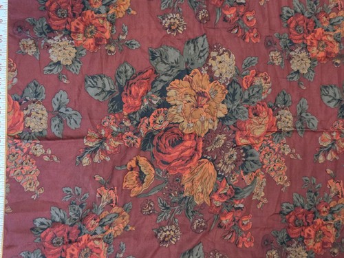 Ralph Lauren Bufanda Seda 30x31′′ Cuadrado Flor Borgoña - Imagen 4 de 10