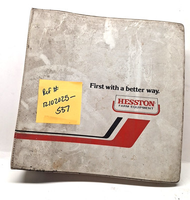 USED OLD STOCK 1975 HESSTON SALES MANUALS REF# 12102025-537