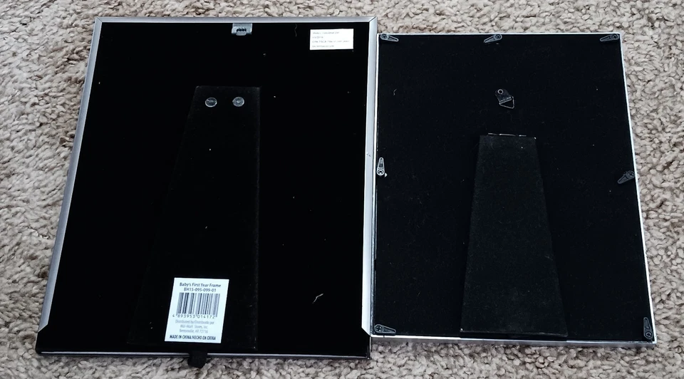 Lote de 2 marcos de fotos de primer año para bebé Foto 4 de 4