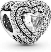 Pandora Funkelndes Erhabenes Herz Charm 799218C01 AnhäNger